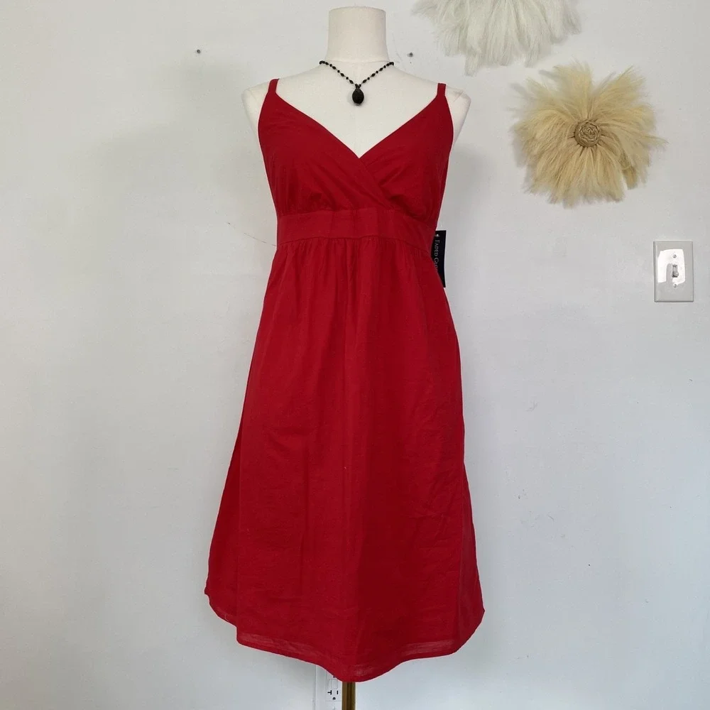 Faded Glory Womens Y2K Babydoll Dress Size 10 L Country Cowgirl Rodeo Boho NWT